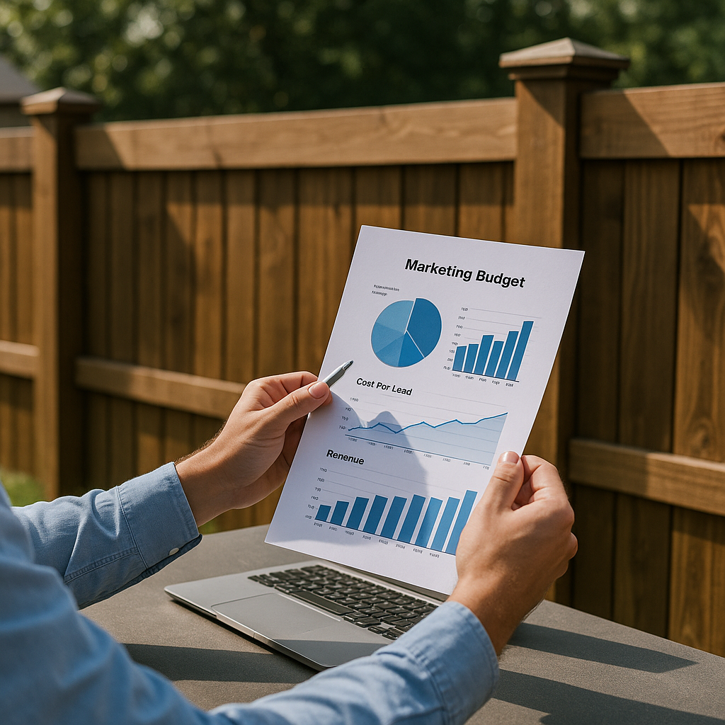 Fence marketing spend study what fence companies actually budget
