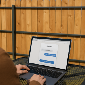 We tested ai chat and booking on fence websites did it convert