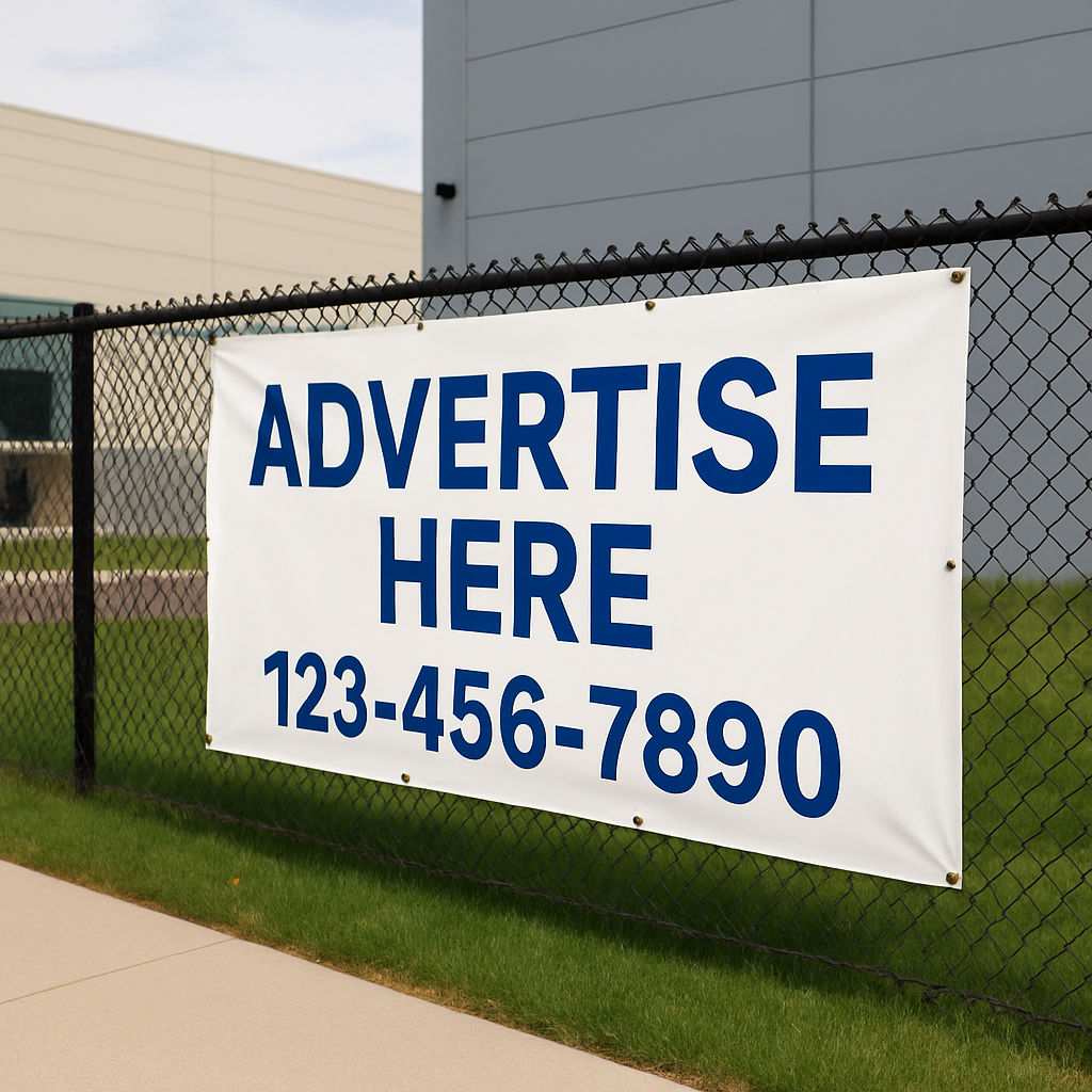 fence advertising example