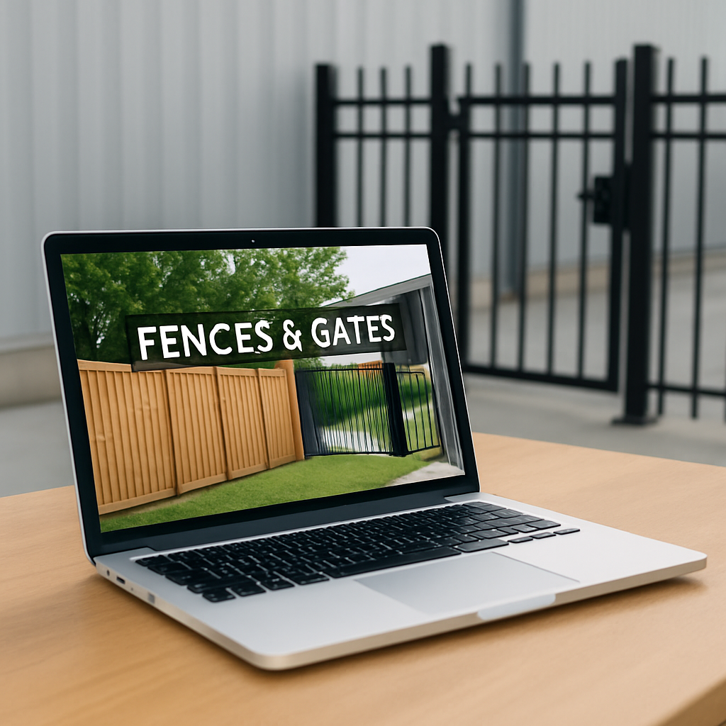 fence and gate ads