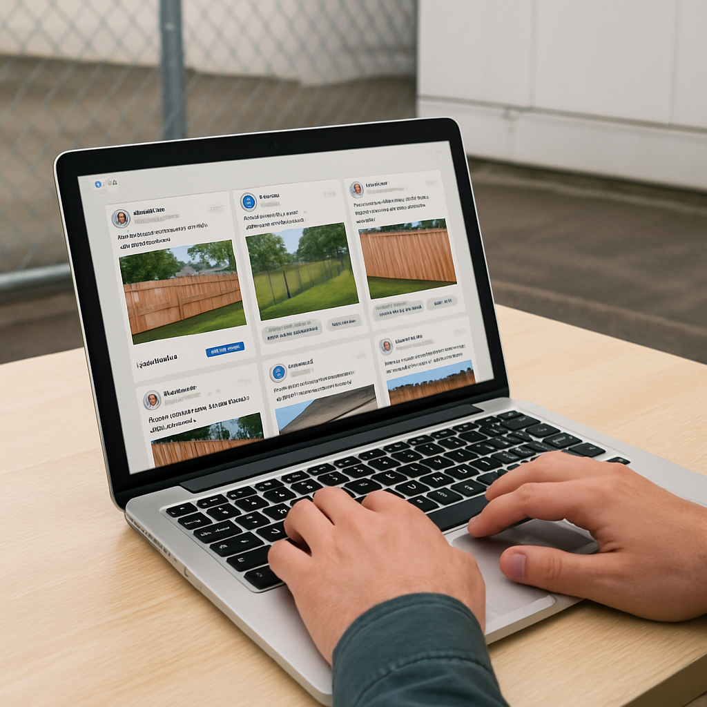 fence facebook ad examples