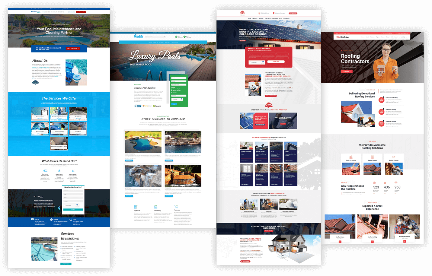 Fence Website Design
